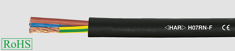 H07RN-F 1X1,5 mm2 przewód gumowy 450/750V 37001 Helukabel